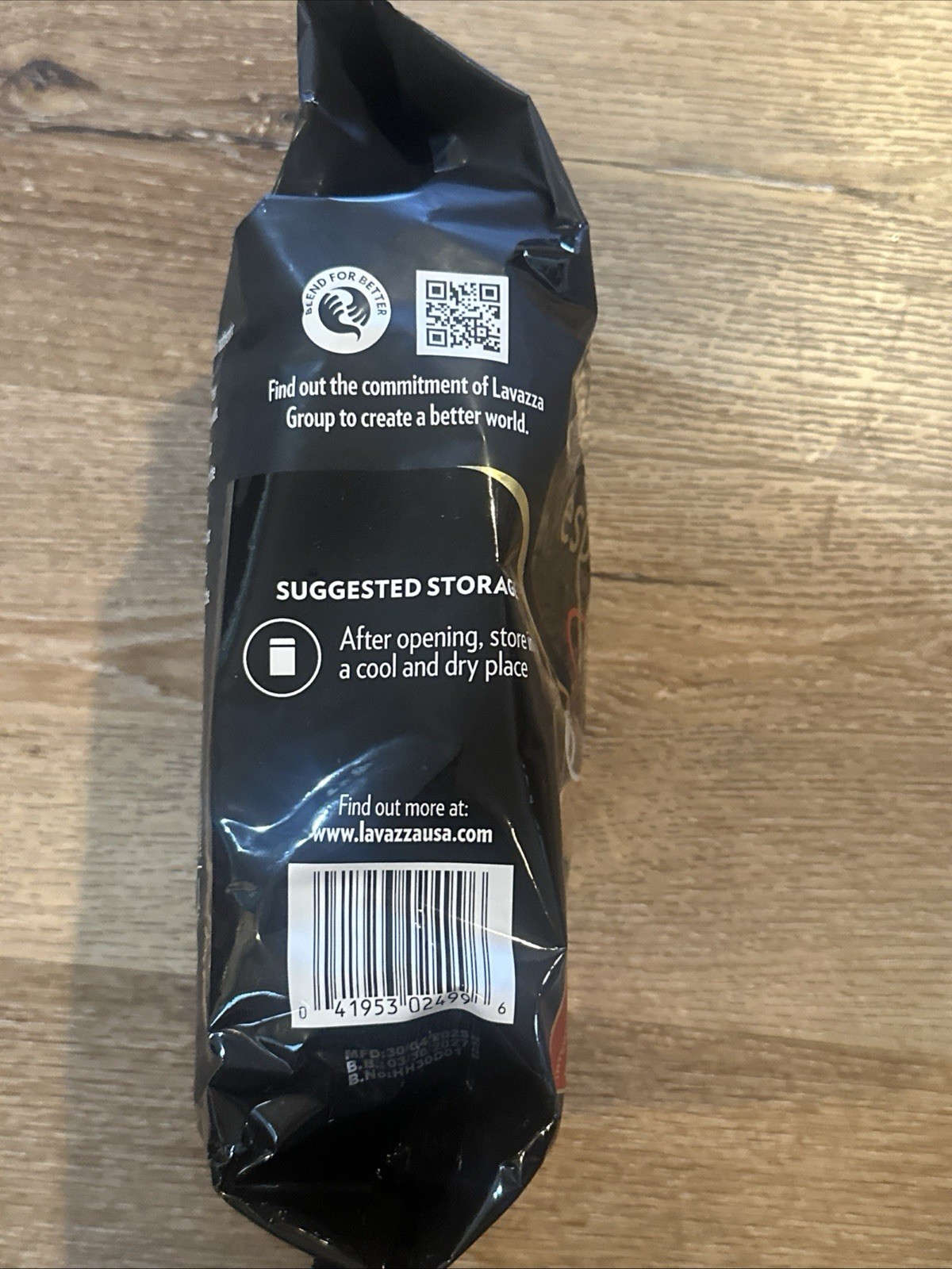 Lavazza Espresso Barista Gran Crema Whole Bean Coffee ( 2 Pk , 2.2 LB Each Bag
