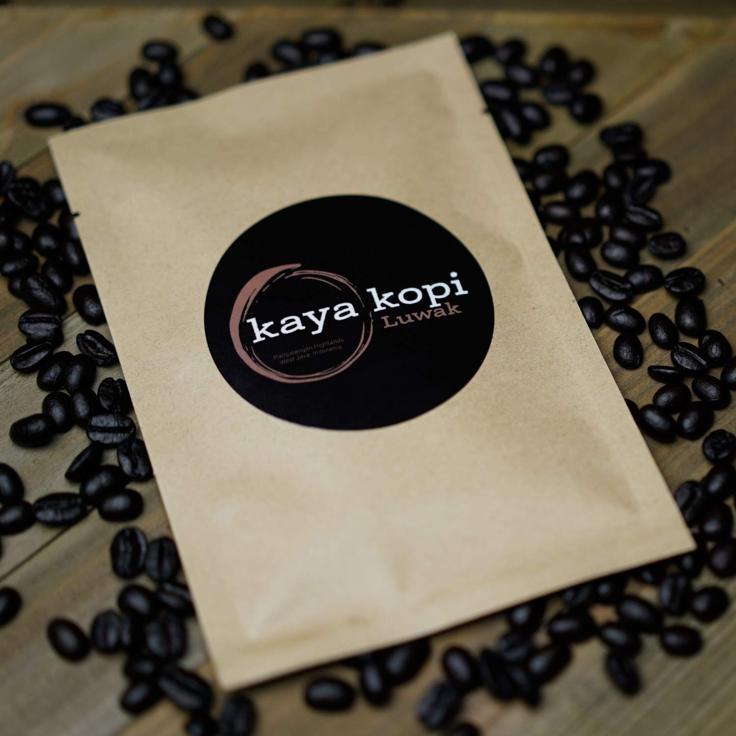 Kaya Kopi Premium Luwak From Indonesia Wild Palm 0.88 Ounce (Pack of 1)