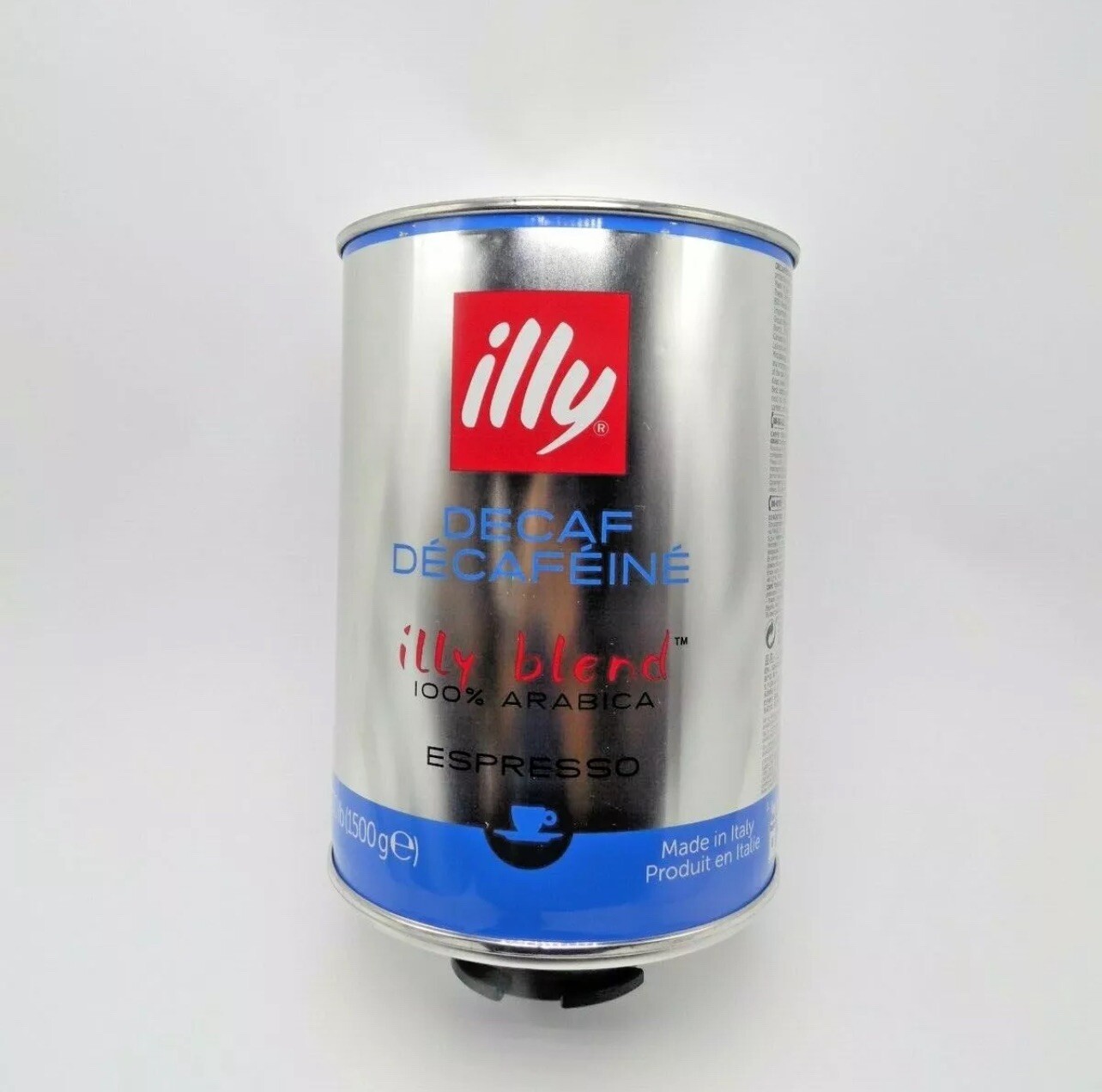 ILLY ESPRESSO DECAF BEAN 3.3lb EXP 2027+ DECAF SAFETY SEAL