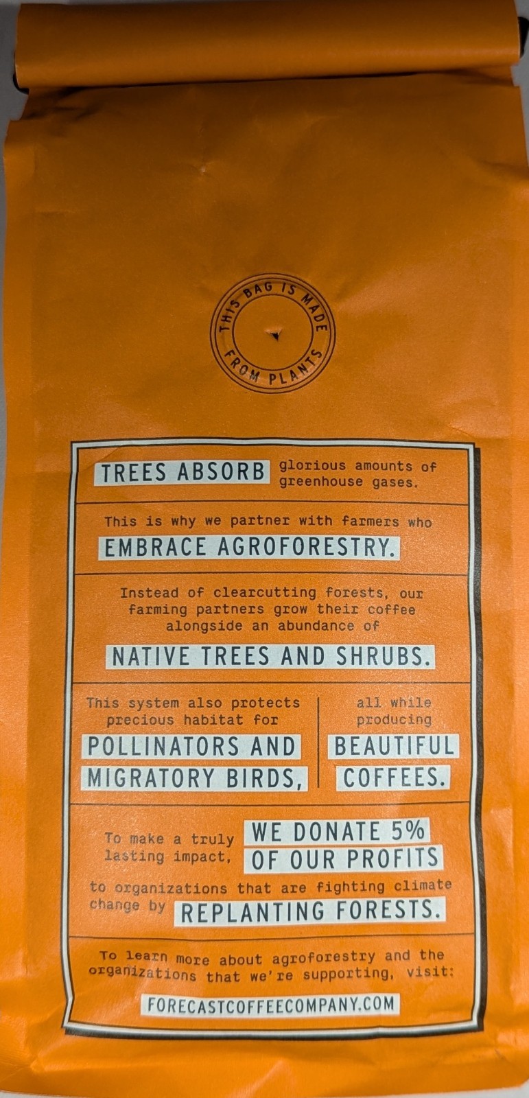 Forecast Coffee Company Clouds Rest Swiss Water Decaf, 12 oz. – EXP: 12/29/2025