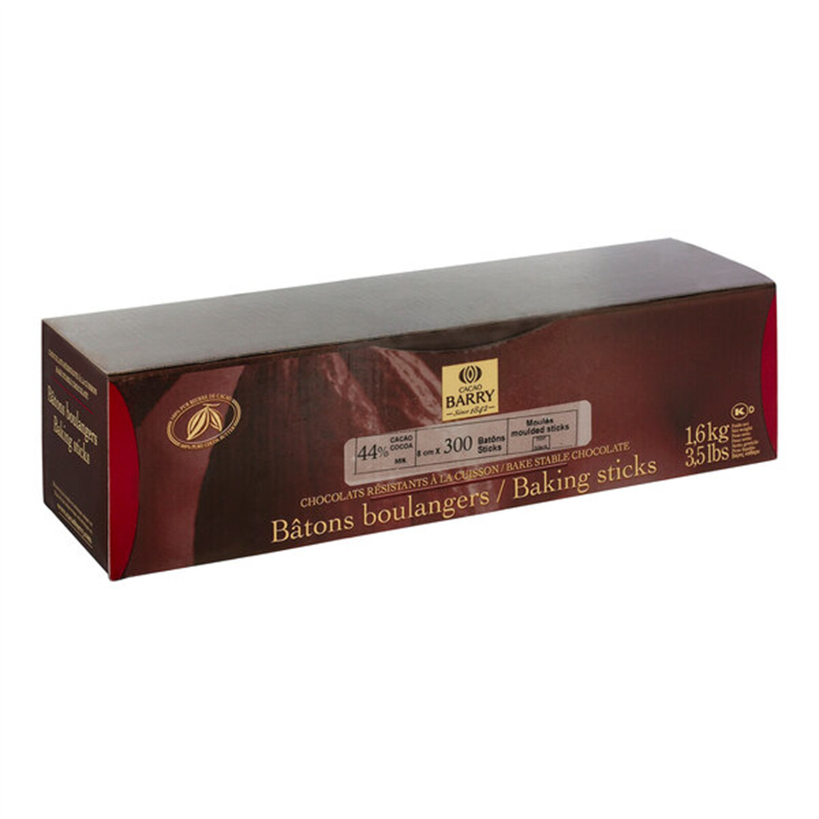 Cacao Barry Chocolate Batons – 300/Box WS-409C208BY357