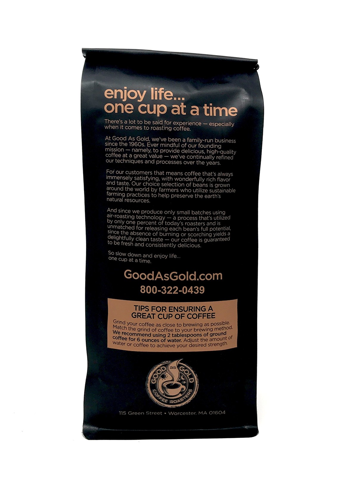 Costa Rica Tarrazu Coffee – Good As Gold Roasters 12 Ounce (Pack of 1)