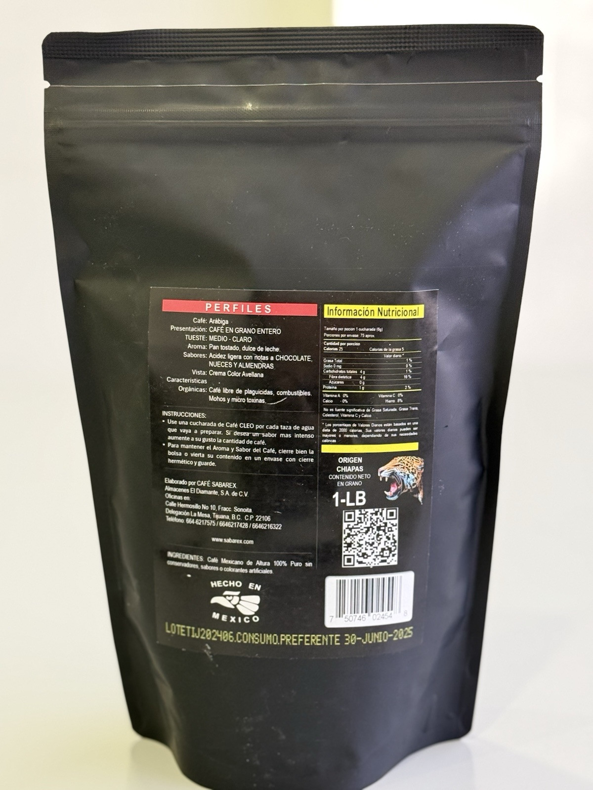 MEXICAN OAXACA SPECIALTY COFFEE WHOLE BEAN, 100% ARABICA, MEDIUM ROAST