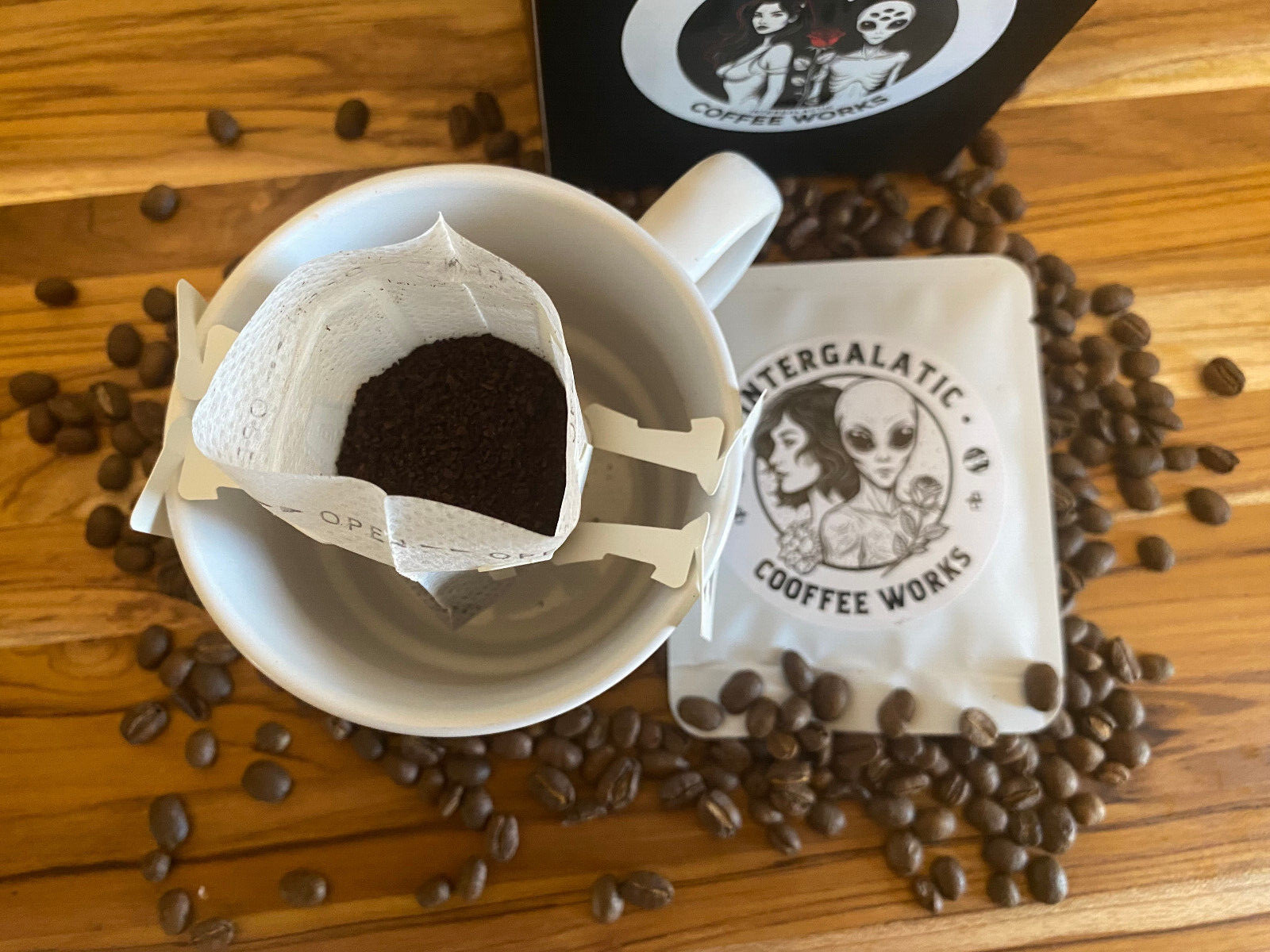 Ethiopia Dogo Sodu Specialty Coffee: Fresh Roasted Beans, Travel Pouches, 100g