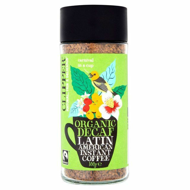 Clipper Latin American Decaf Fairtrade Organic Coffee – 100g