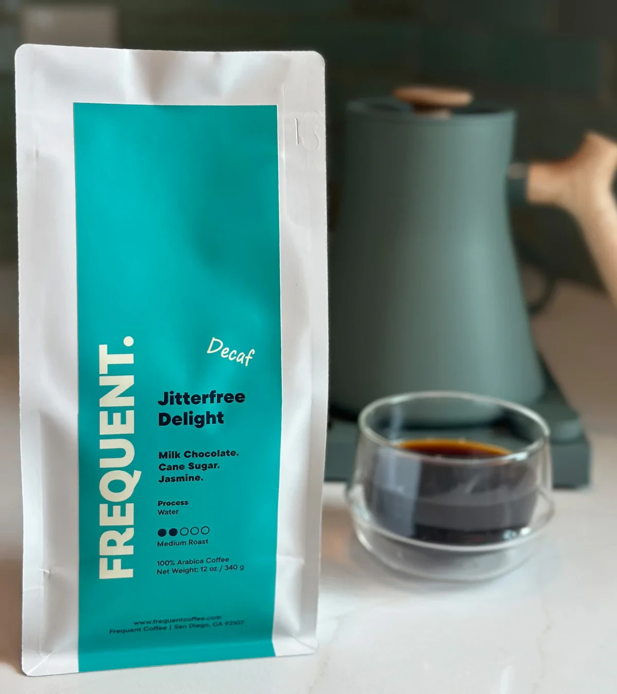 Single Origin Specialty Decaf – Swiss Water® Process Decaf, Medium Roast, 12 oz