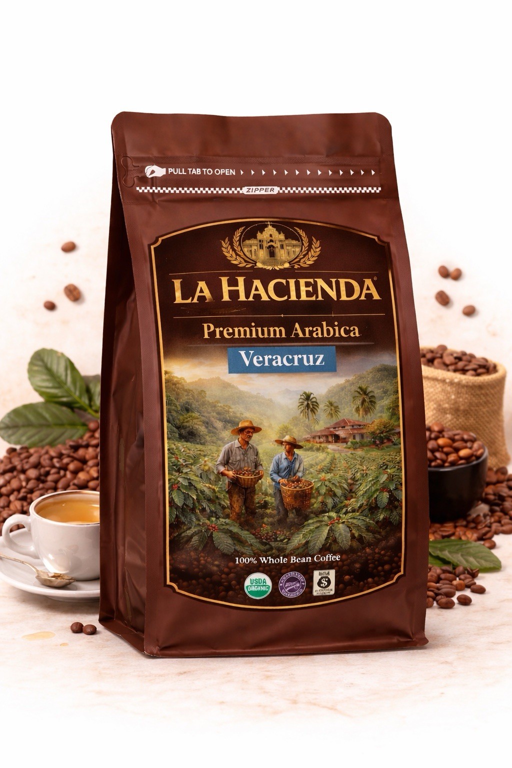 La Hacienda Coffee Bundle 5 Pack 100% Arabica