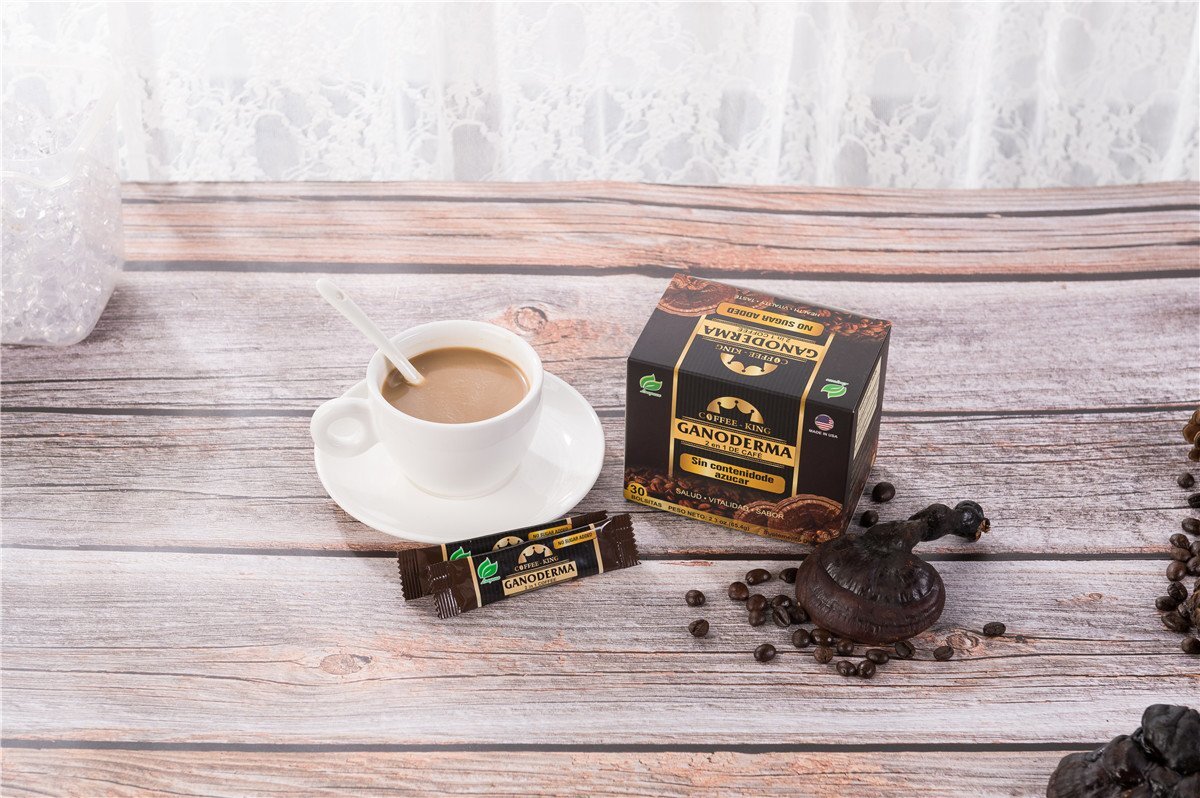 Ganoderma Lucidum Reishi Coffee 2.3 Ounce Natural Herbal Immune Booster