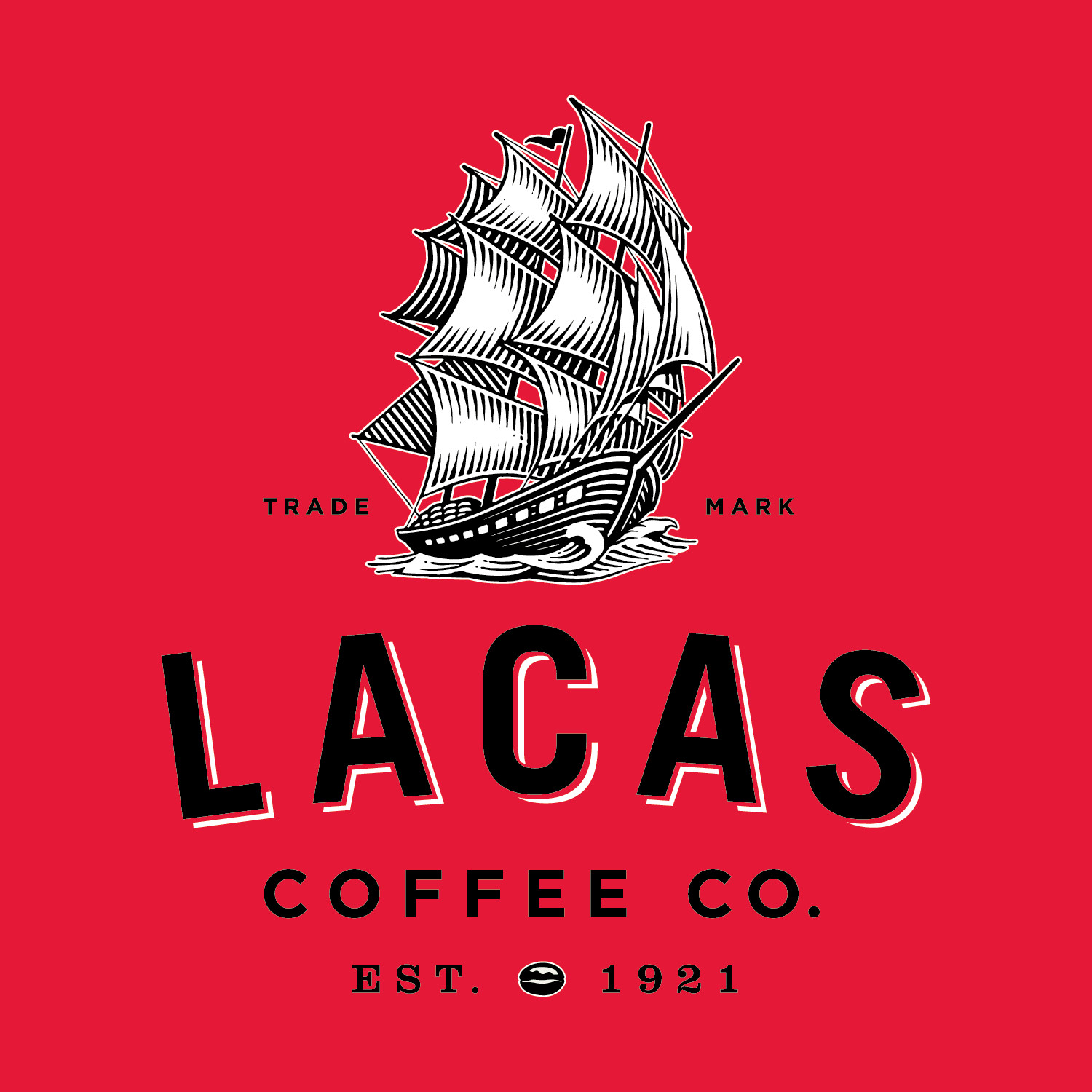 Lacas Original City Roast Whole Bean Coffee 5 lb – 2 PACK