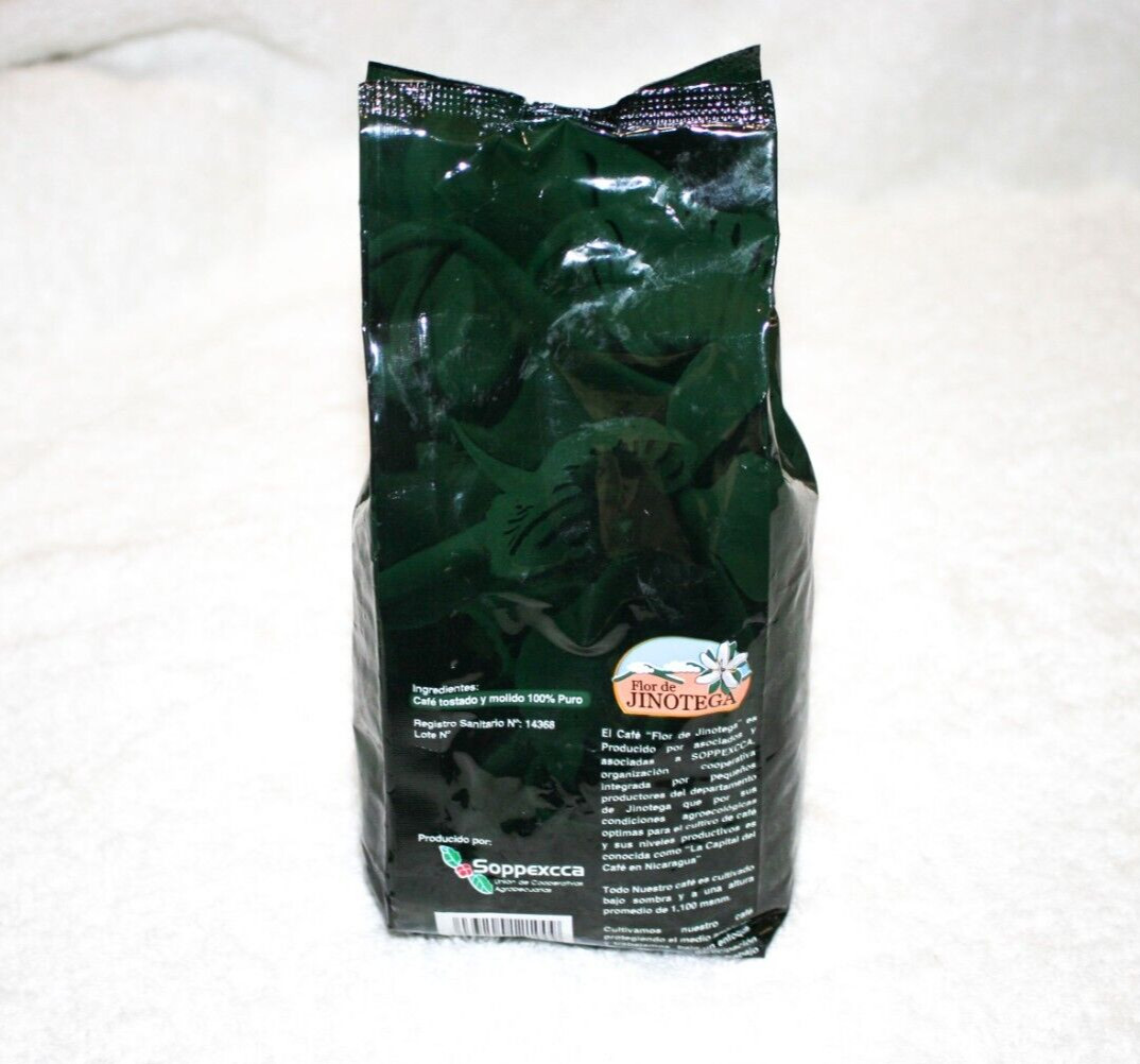 1 lb Flor de Jinotega Nicaragua Ground Medium Roast Coffee Arabica