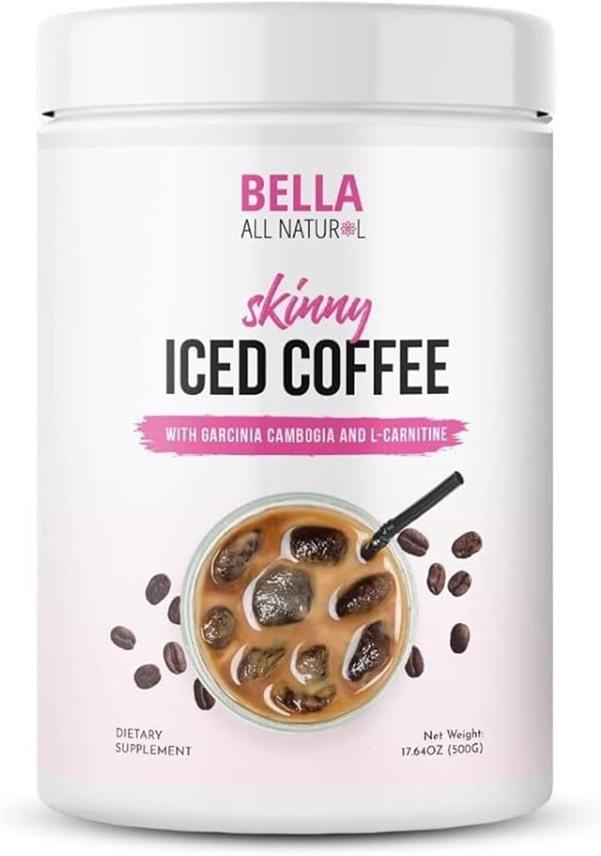 Bella All Natural Skinny Iced Coffee – Good Taste 500 Grams 17.637 Ounce