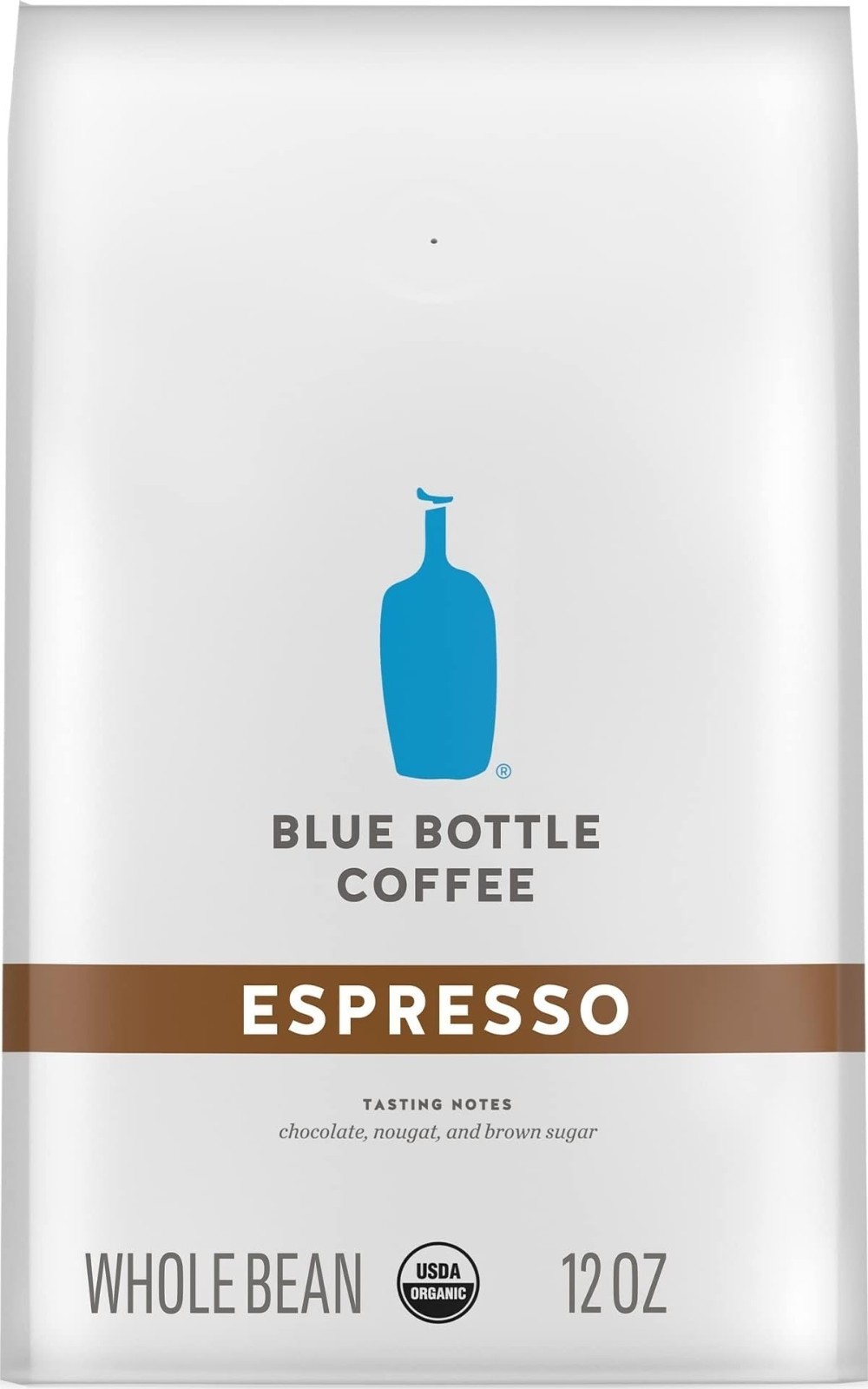 Organic Whole Bean Espresso Coffee – Dark Roast, 12oz Gourmet Specialty Bag