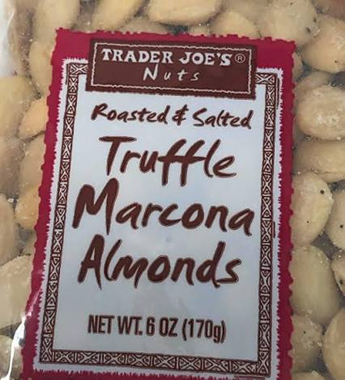 Trader joe’s Marcona roasted truffled almonds
