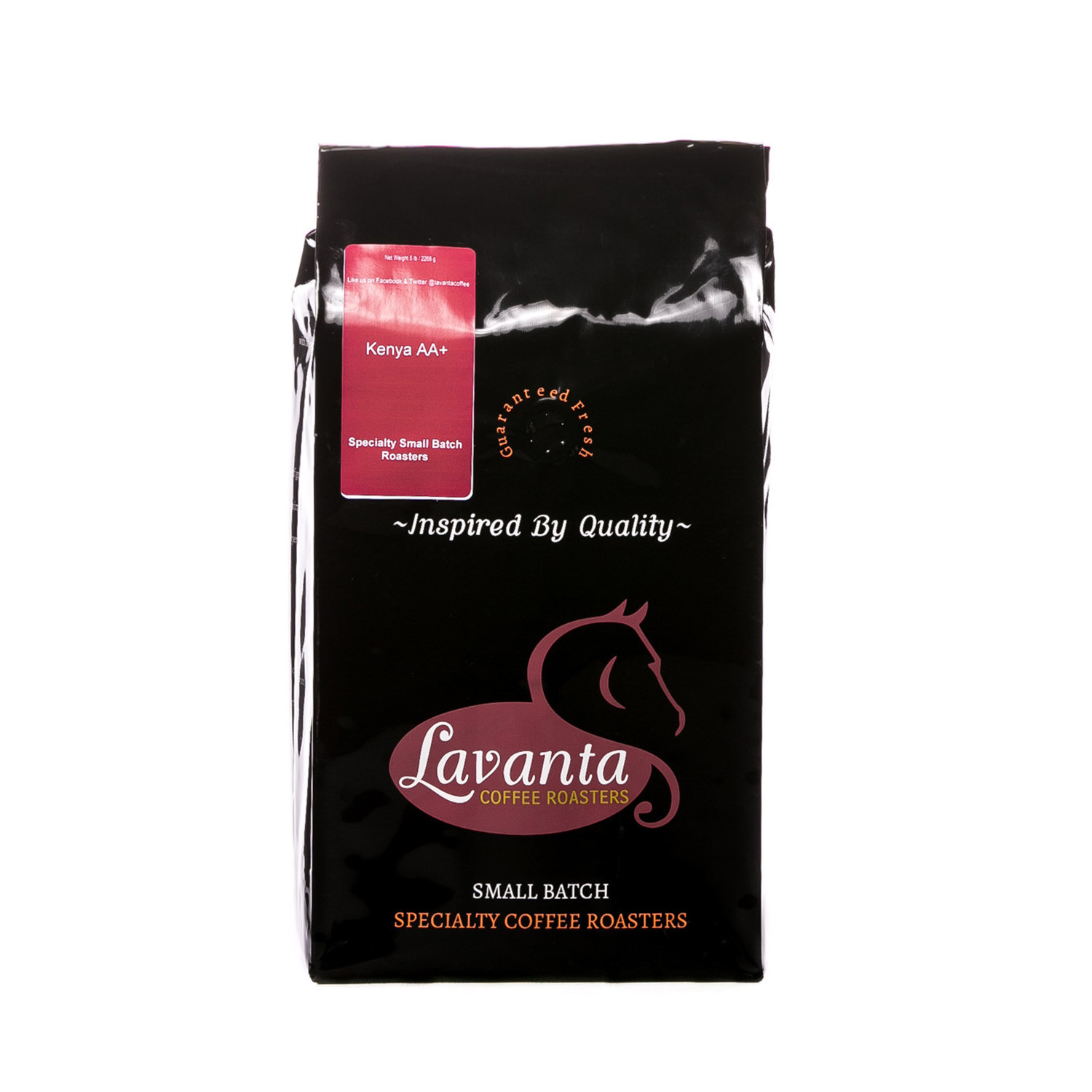 Kenya AA Plus Arabica Direct Trade Green or Roasted Coffee 1 to 15 lbs