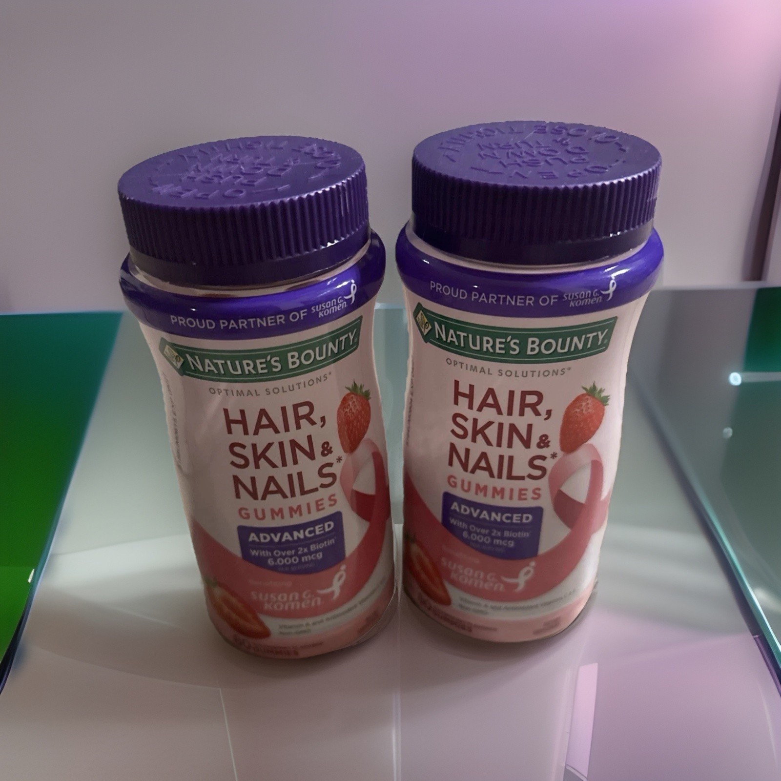 Hair Nail Skin Gummies Pack Of 2