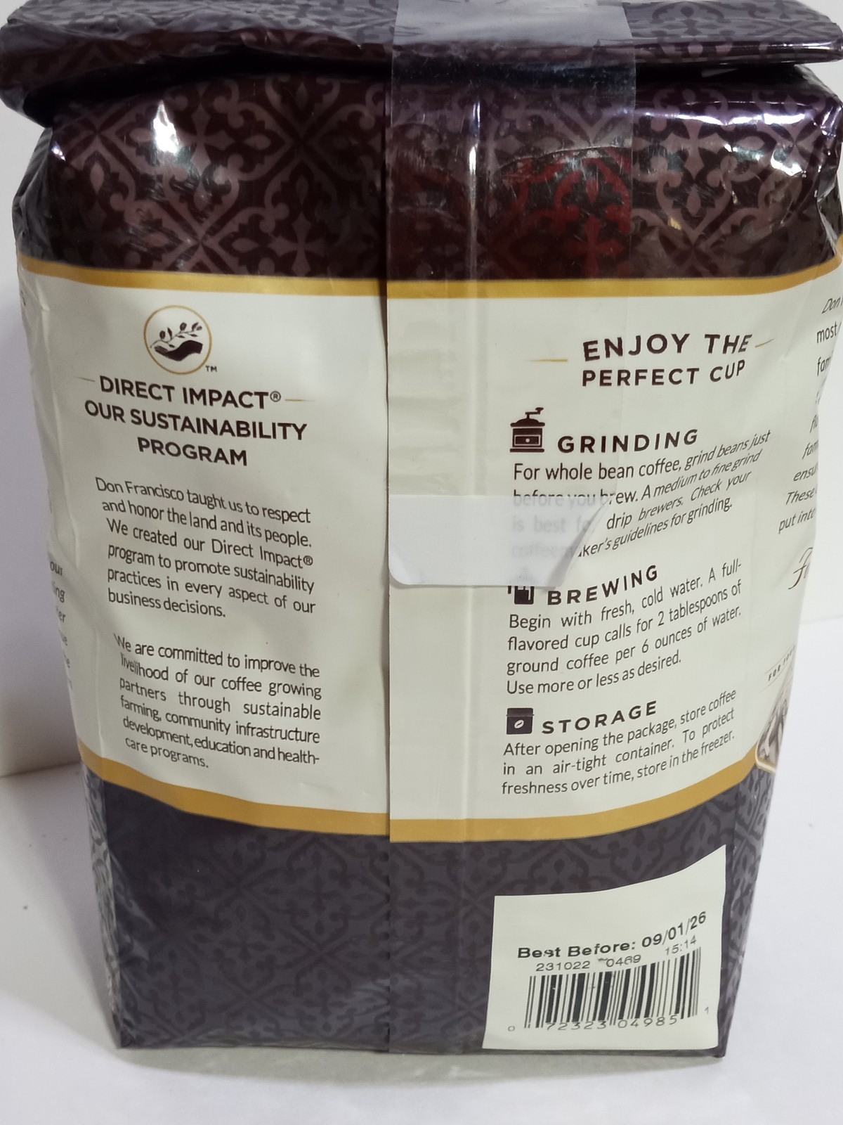 Don Francisco’s Coffee Family Reserve Hawaiian Hazelnut Whole Bean Medium Roast