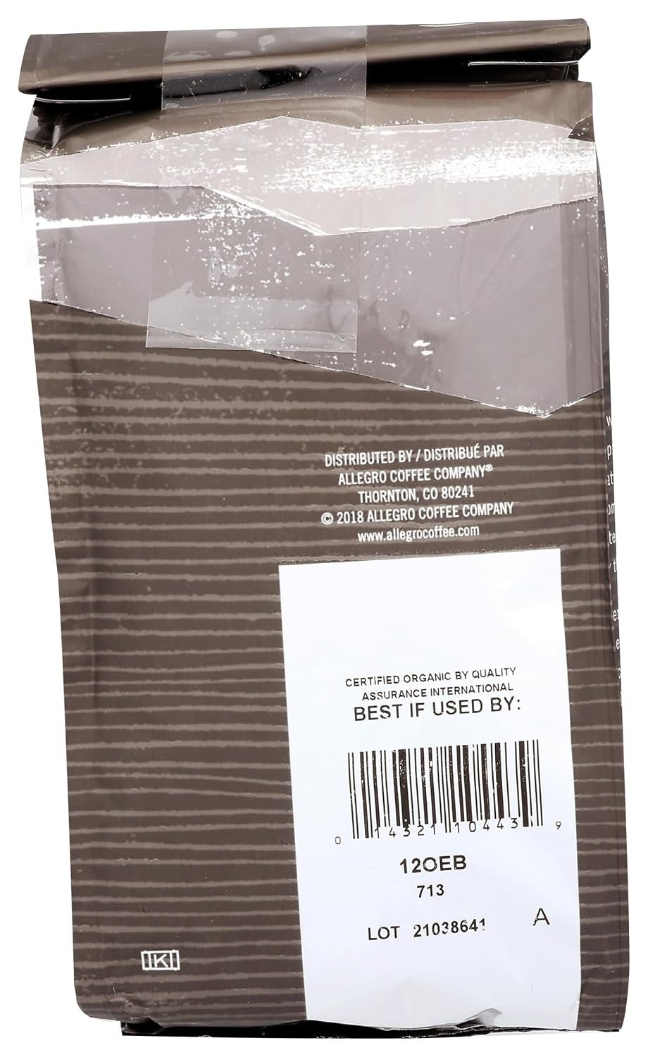 Organic Early Bird Blend Whole Bean Coffee, 12 oz