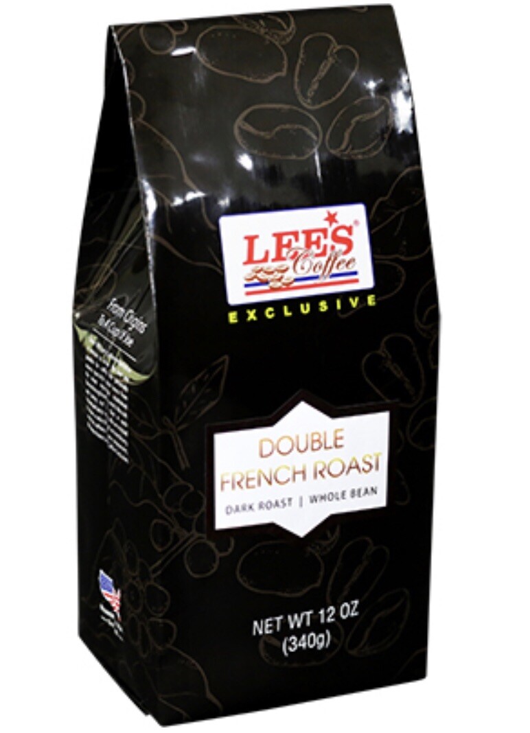 Lee’s Vietnamese Coffee Double French Roast Whole Bean 12 Oz 340 Gram Bag TBinh