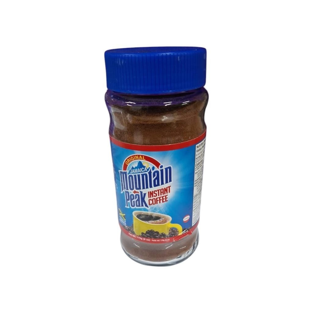 Mountain Peak Instant Coffee 170g Rich Bold Jamaican Coffee Smooth Taste