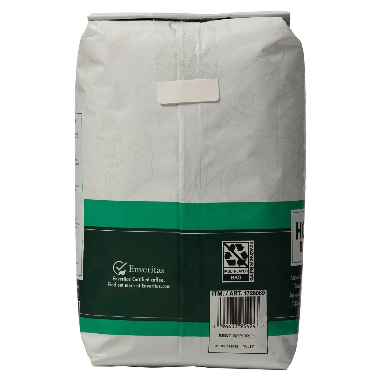 Kirkland Signature Whole Bean Coffee House Blend Medium Roast 40 Oz