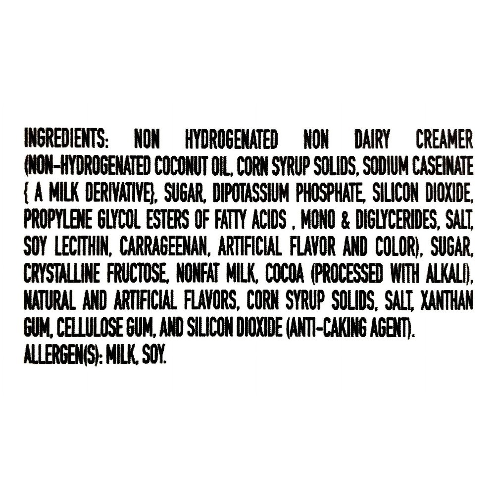 Hot Chocolate Frappe Mix Powder 12 Pack 2.8 oz Resealable Bags