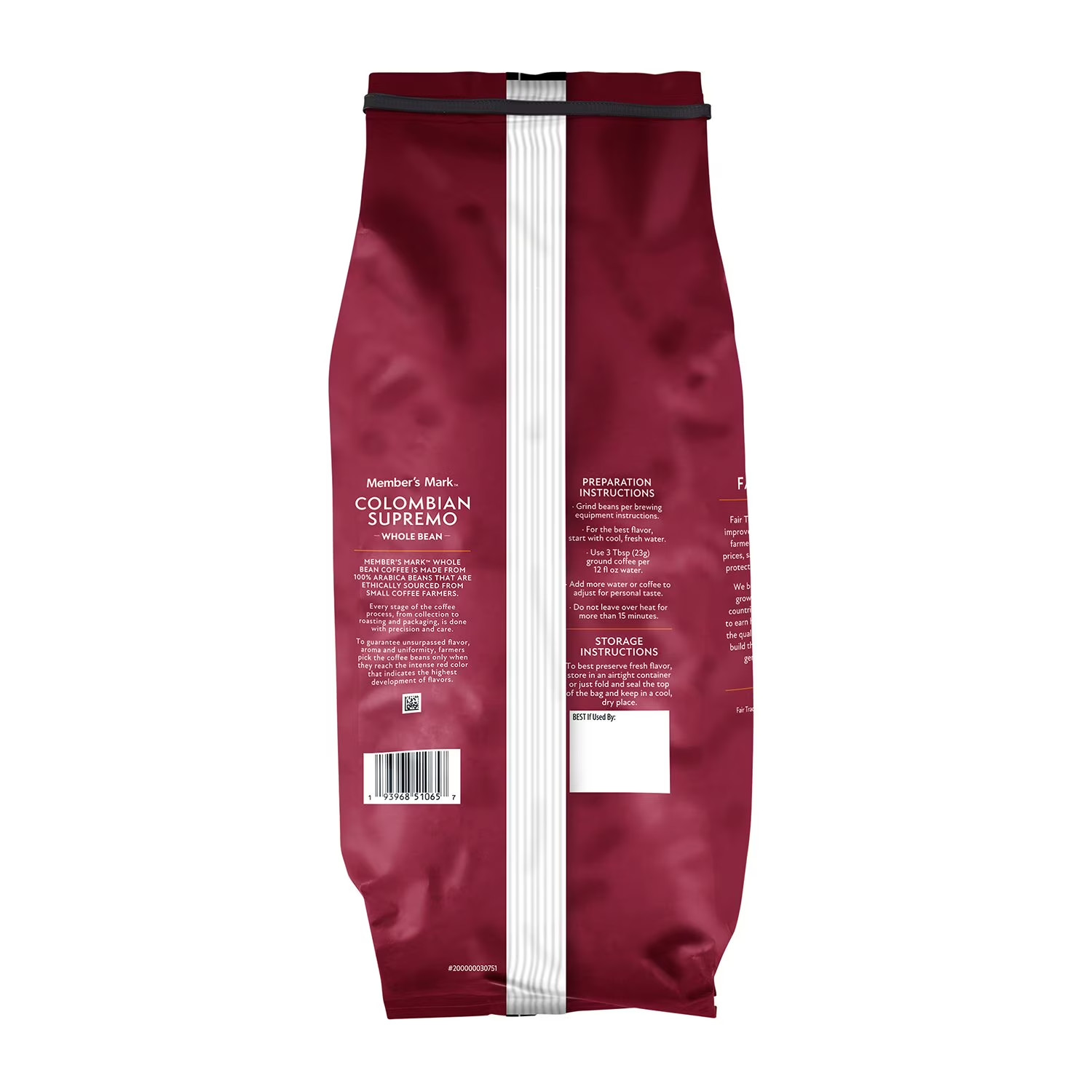 Member’s Mark Colombian Supremo Whole Bean Coffee (40 oz.)