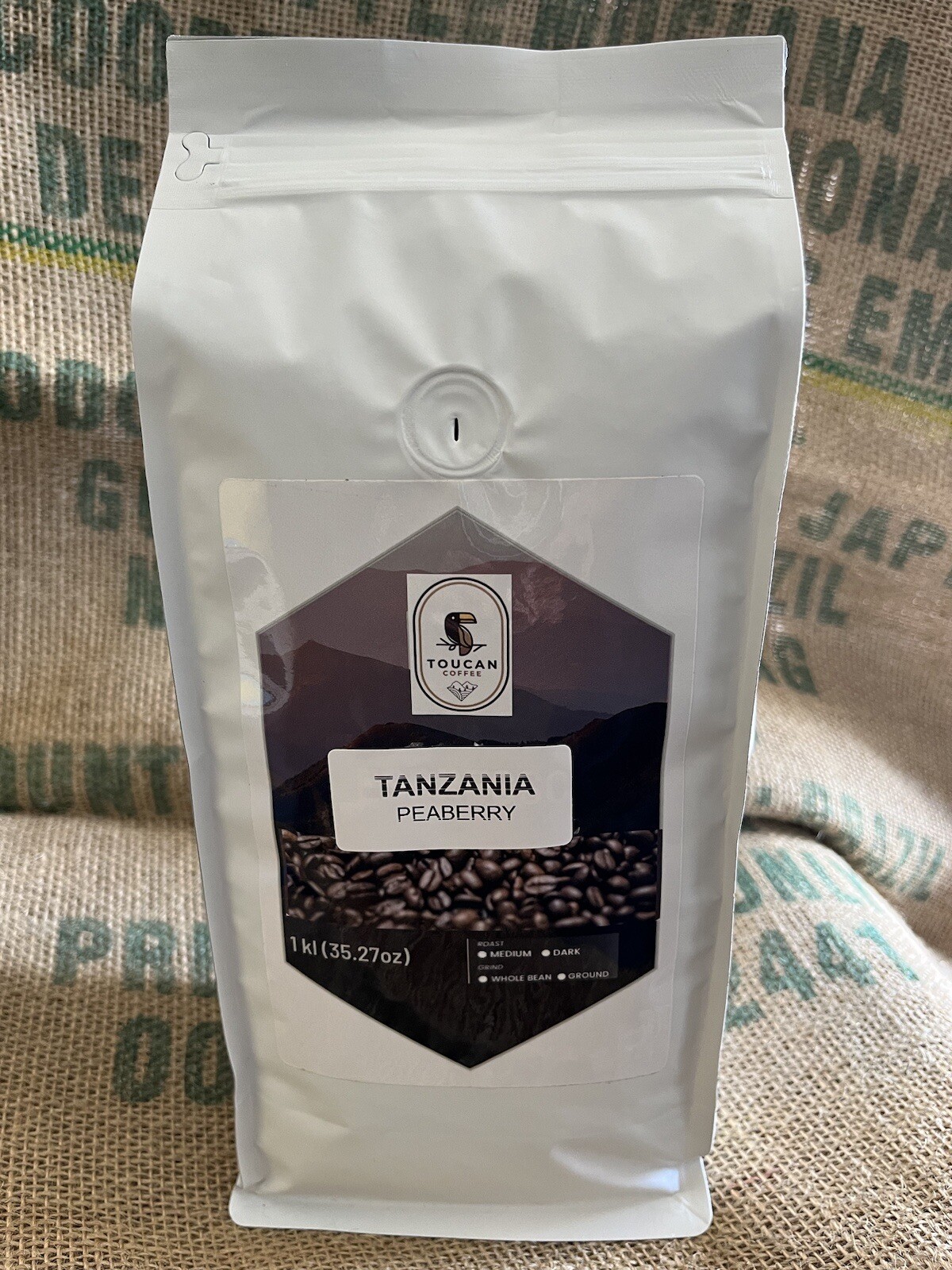 2, 5, 10 LB TANZANIA FRESH ROASTED COFFEE WHOLE BEAN, GROUND – ARABICA