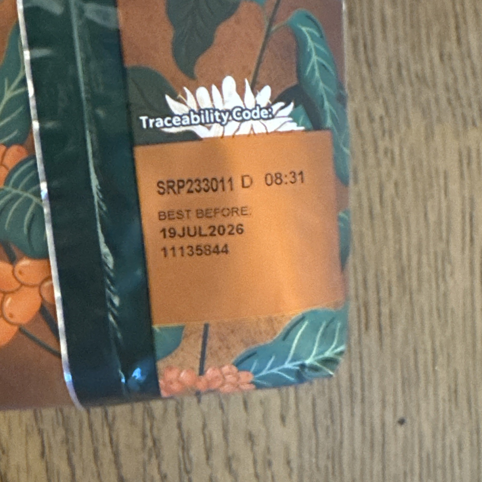 Starbucks Decaf Pike Place Lot Medium Roast Whole Bean Coffee TWO 1lb / 16oz Bag