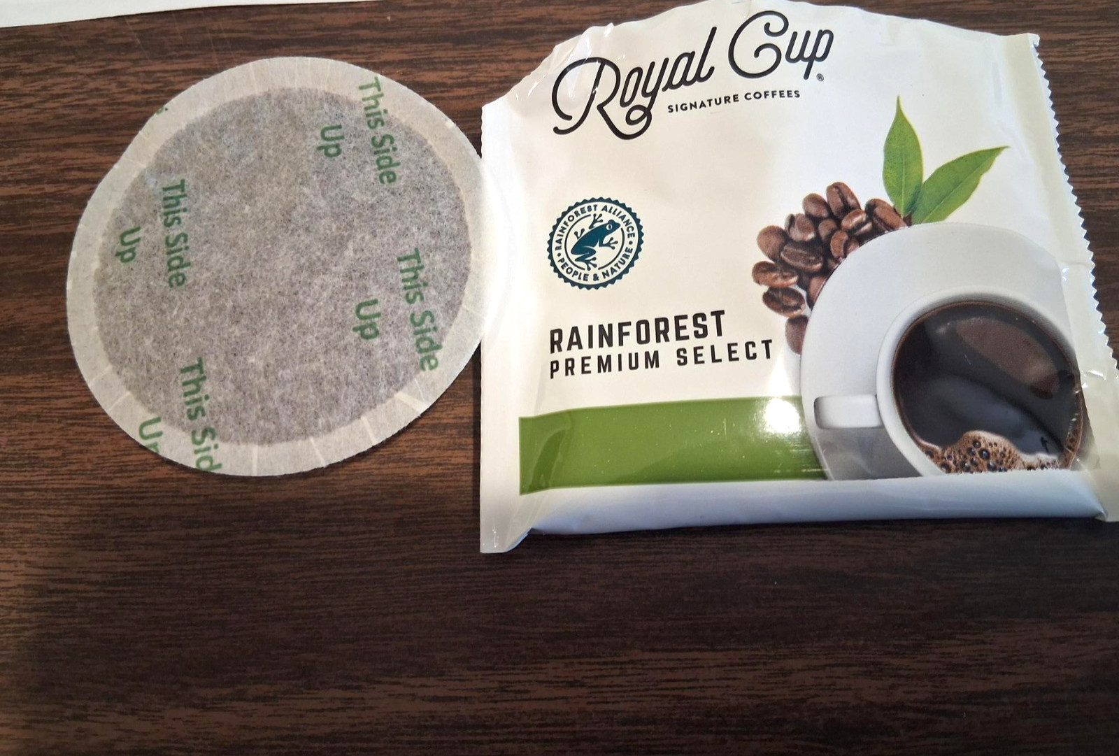 (25 UNITS) 1-CUP HOTEL IN ROOM REGULAR COFFEE 0.75 oz PER PACK ROYAL PREMIUM