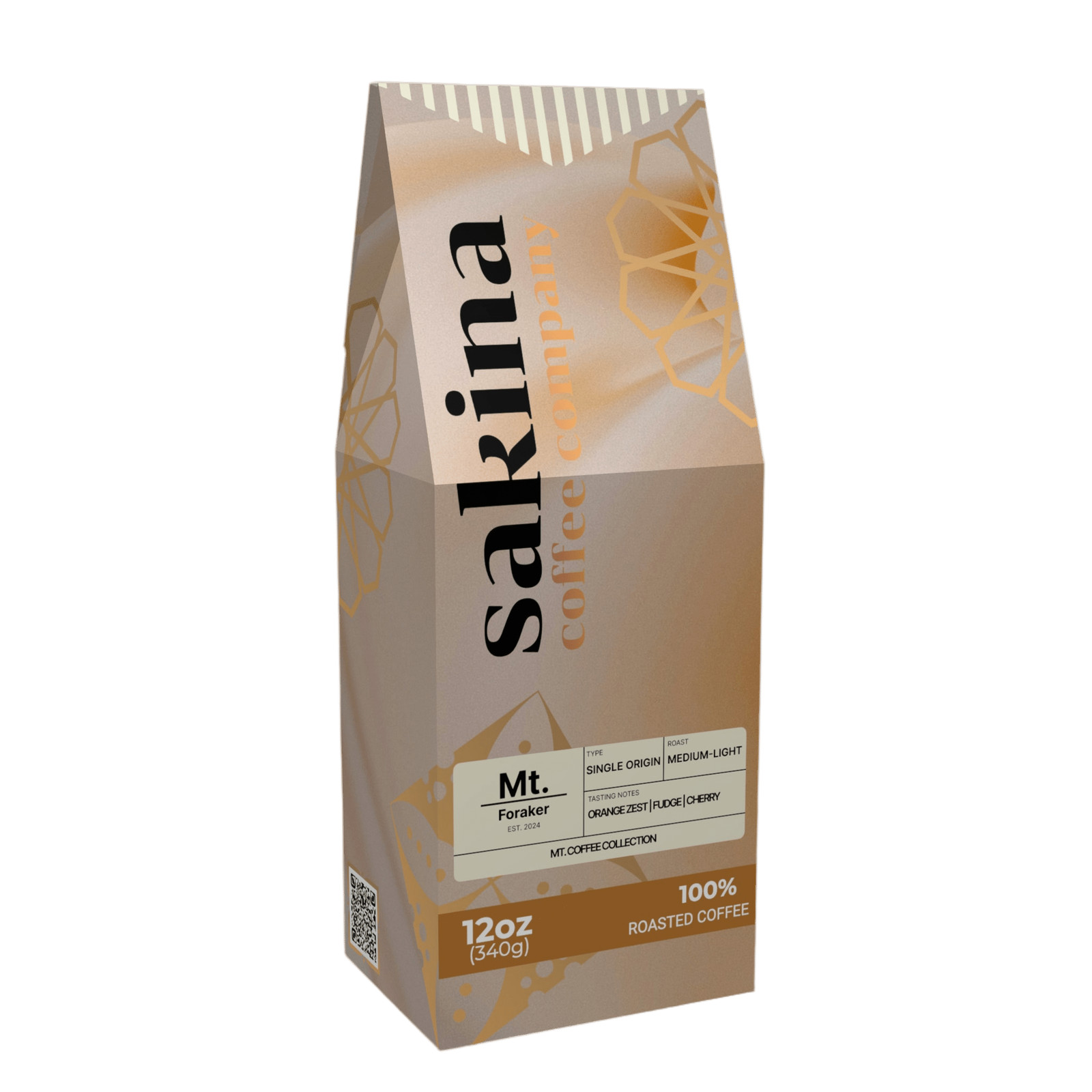 Mt. Foraker Coffee Single Origin (Medium-Light Roast)
