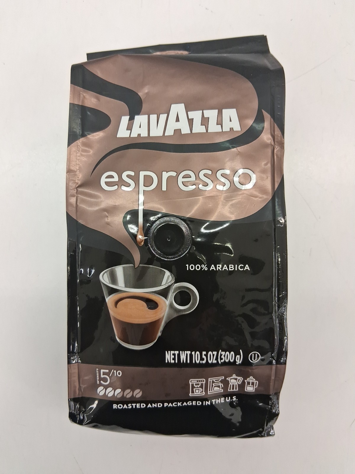 Lavazza, Espresso Italiano Whole Bean Coffee, 10.5 Ounce