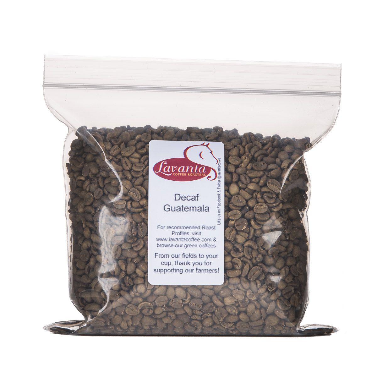 Lavanta Coffee Decaf Guatemala Direct Trade Green or Roasted Coffee