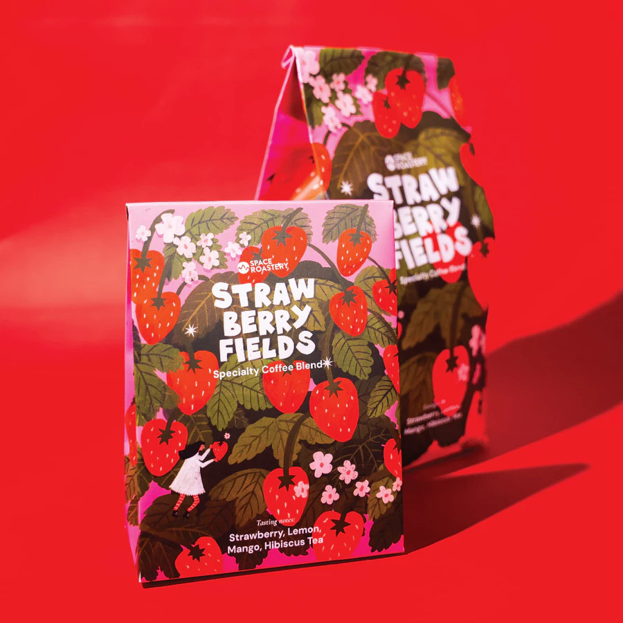 STRAWBERRY FIELDS Specialty Coffee Beans by Space Roastery