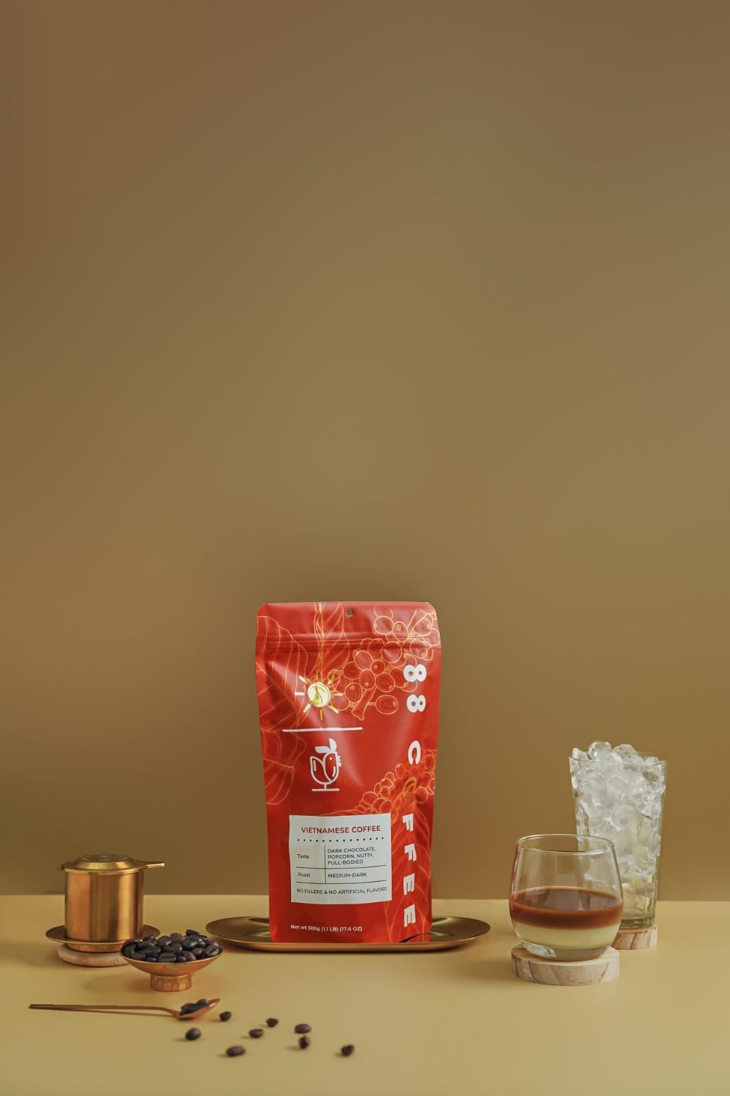 100% Vietnamese Robusta Ground Coffee