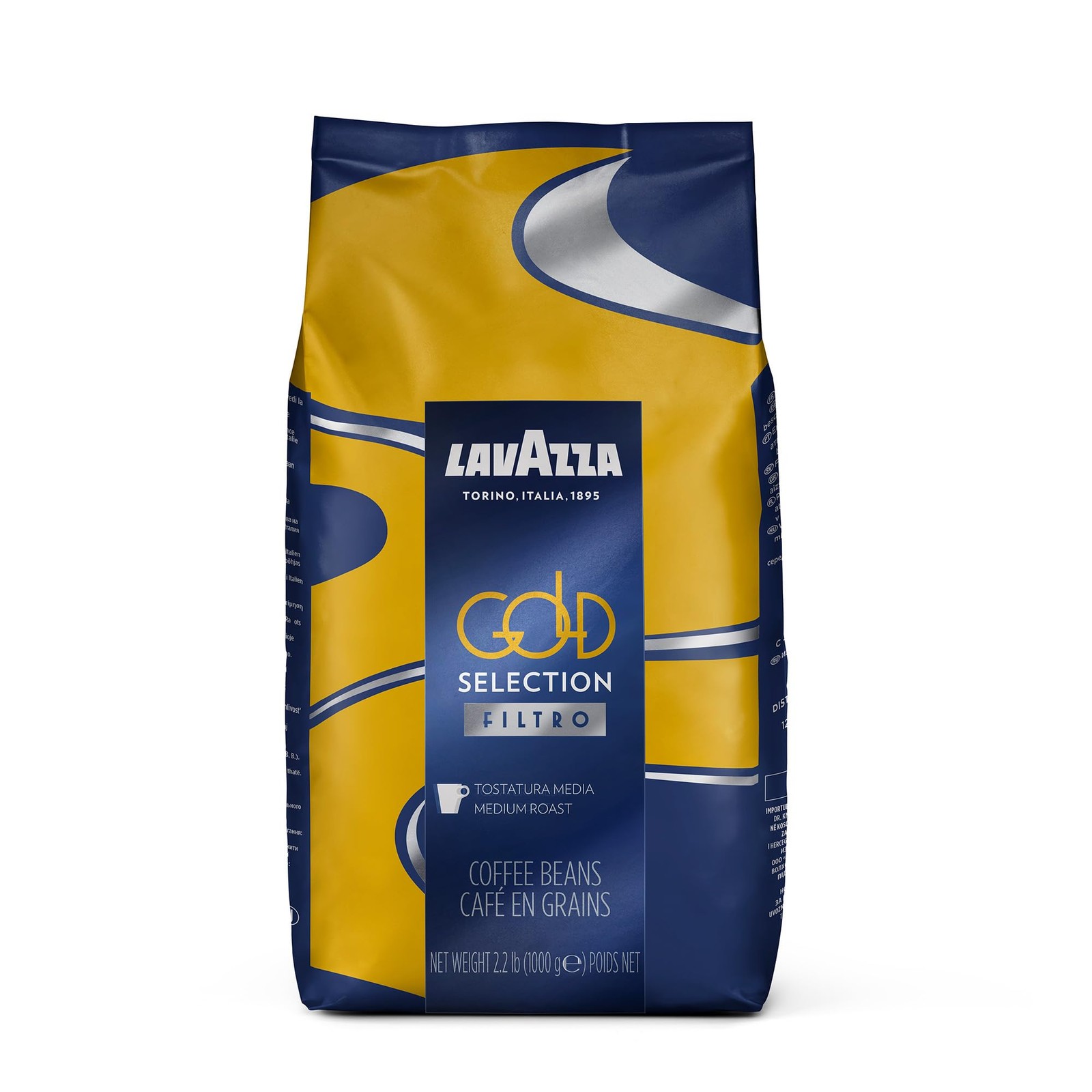 Lavazza Gold Selection Filtro Whole Bean Coffee Light 35.27 Ounce (Pack of 1)