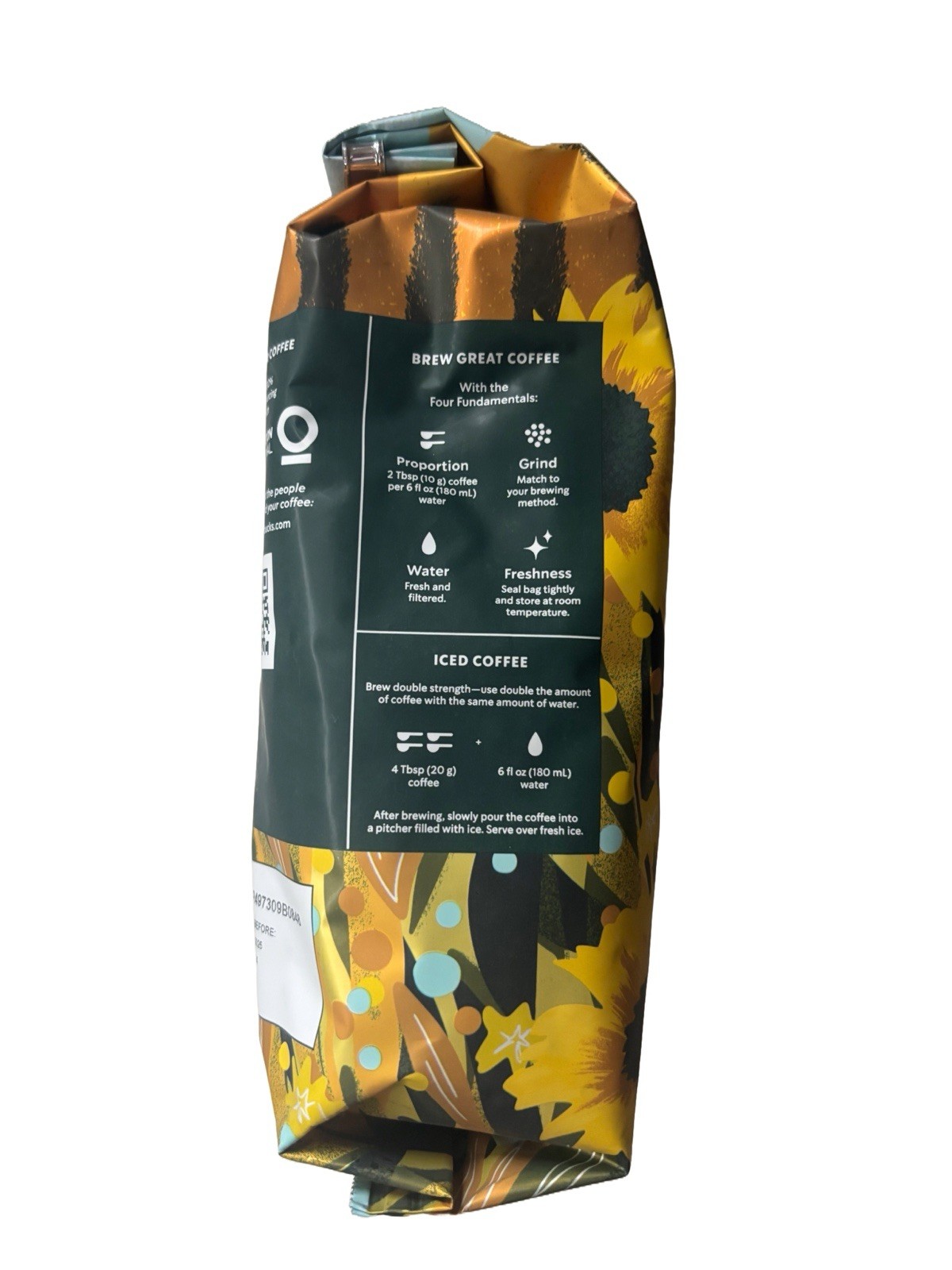 Starbucks Sunsera Blend Whole Bean 1lb Bag