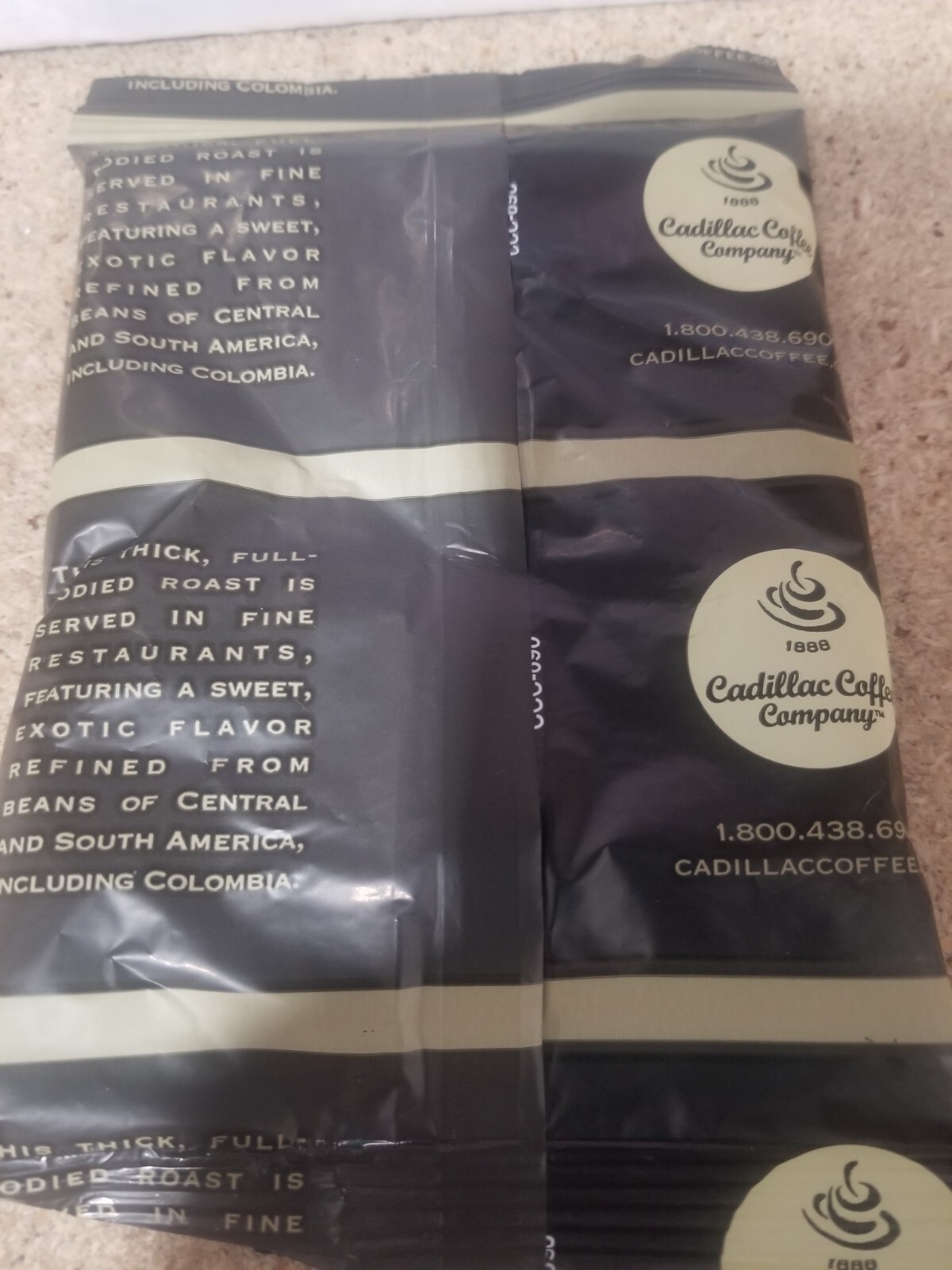(2oz-36 PACKS) CADILLAC REGULAR MEDIUM COFFEE, MAKES 10 CUPS, INCLUDES FILTERS
