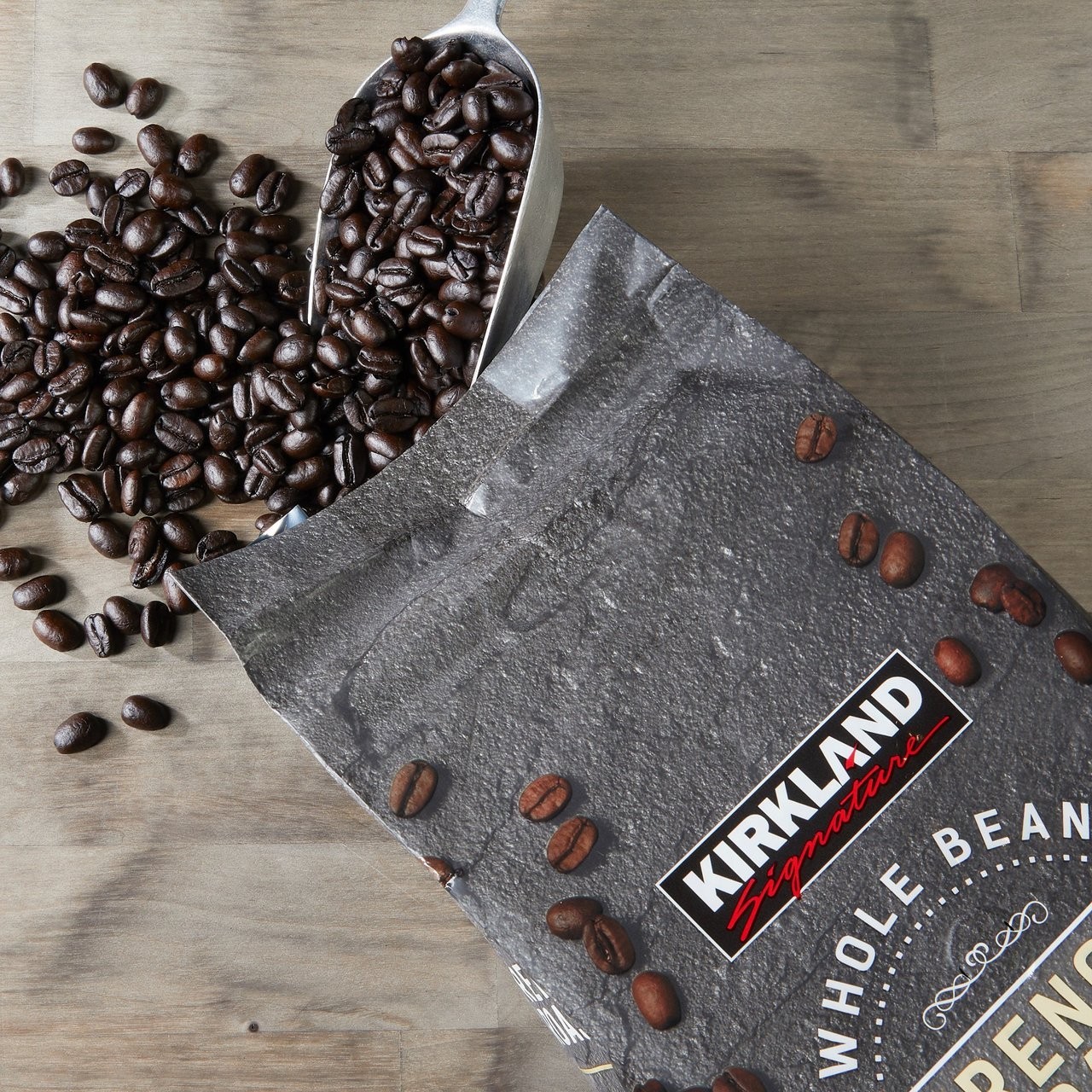 Kirkland Signature Whole Bean French Roast Coffee 2.5LB