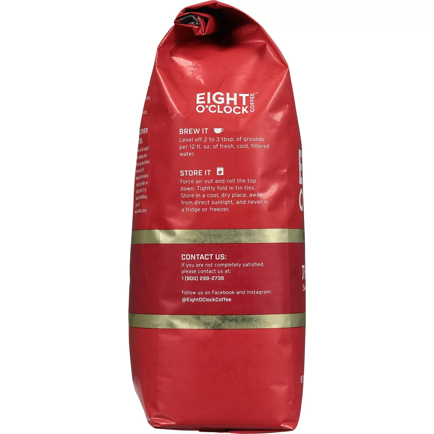 Eight O’Clock Original Medium Roast Coffee 40oz Whole Bean Bag