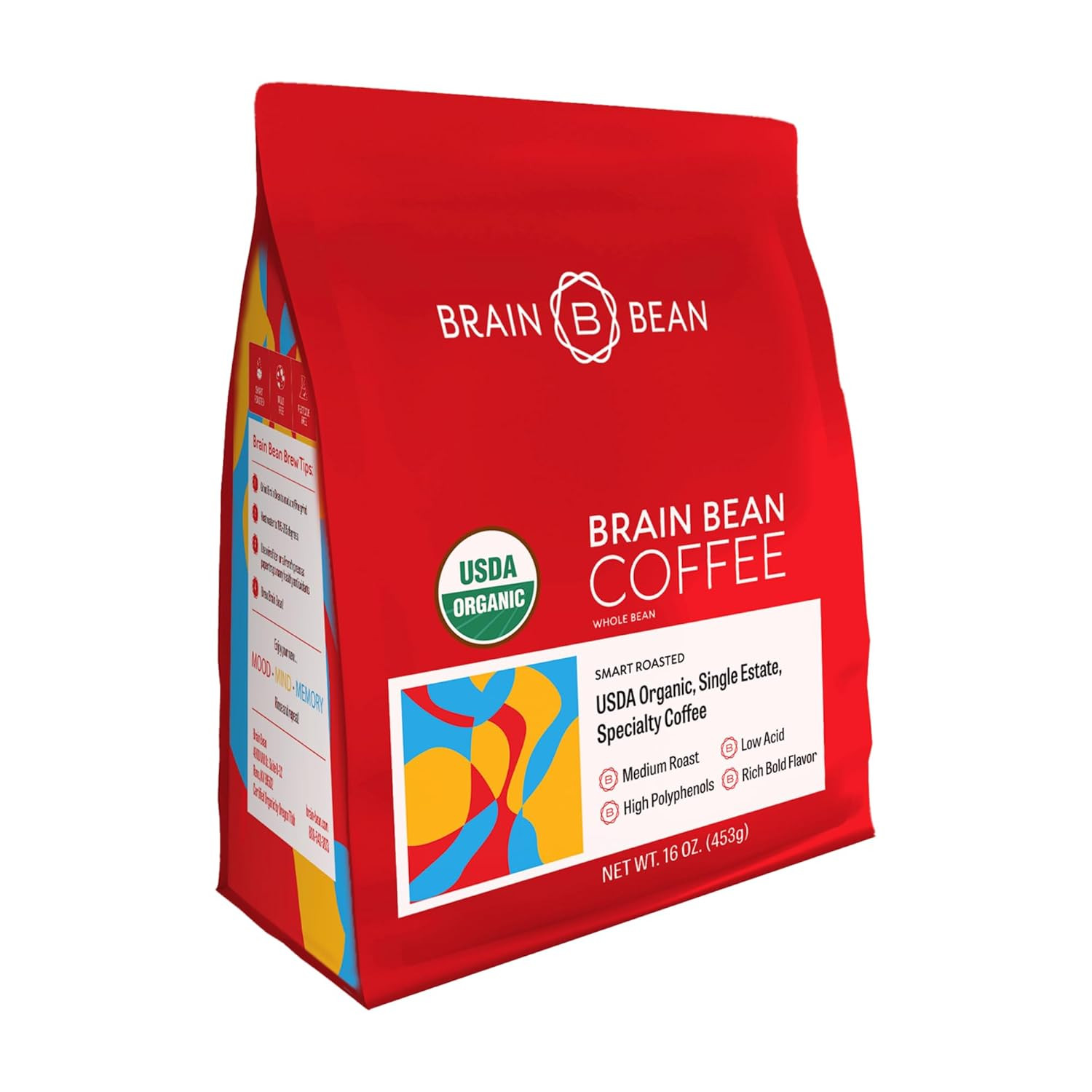 Organic Coffee – Smooth Taste & Rich Medium Roast – High Antioxidant & USDA Cert