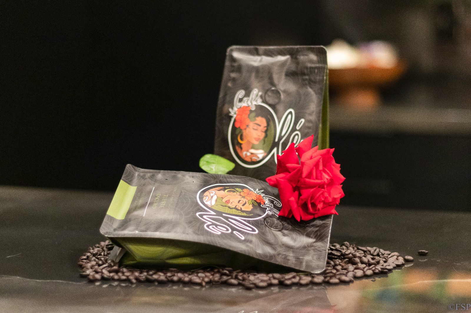 Café Olé. 100% Premium Puerto Rican Arabica Dark Roast Coffee Beans. 2 Bags