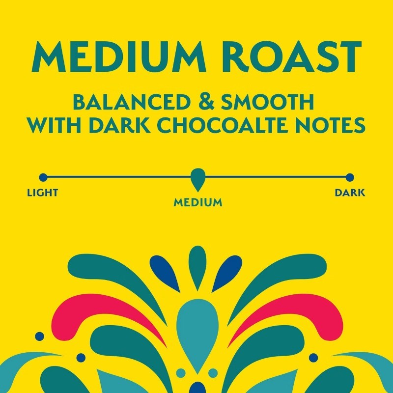 Medium Roast Whole Bean Coffee – 10oz