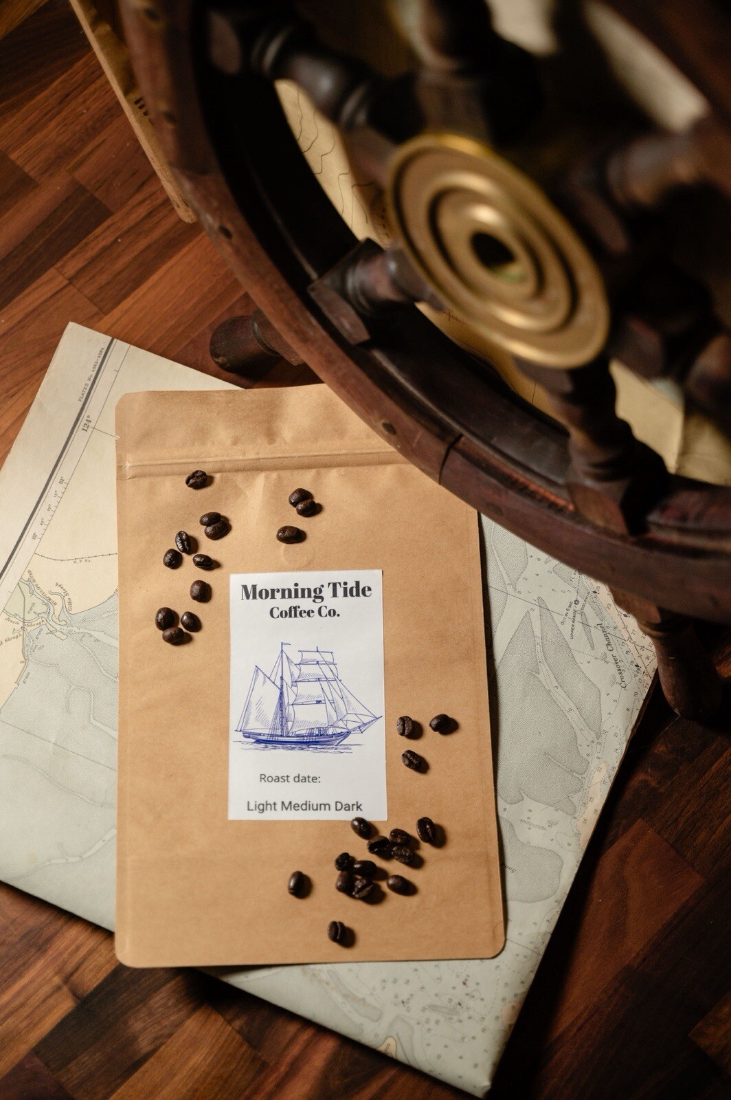 Freshly Roasted Organic Coffee – Medium Roast – Whole Bean