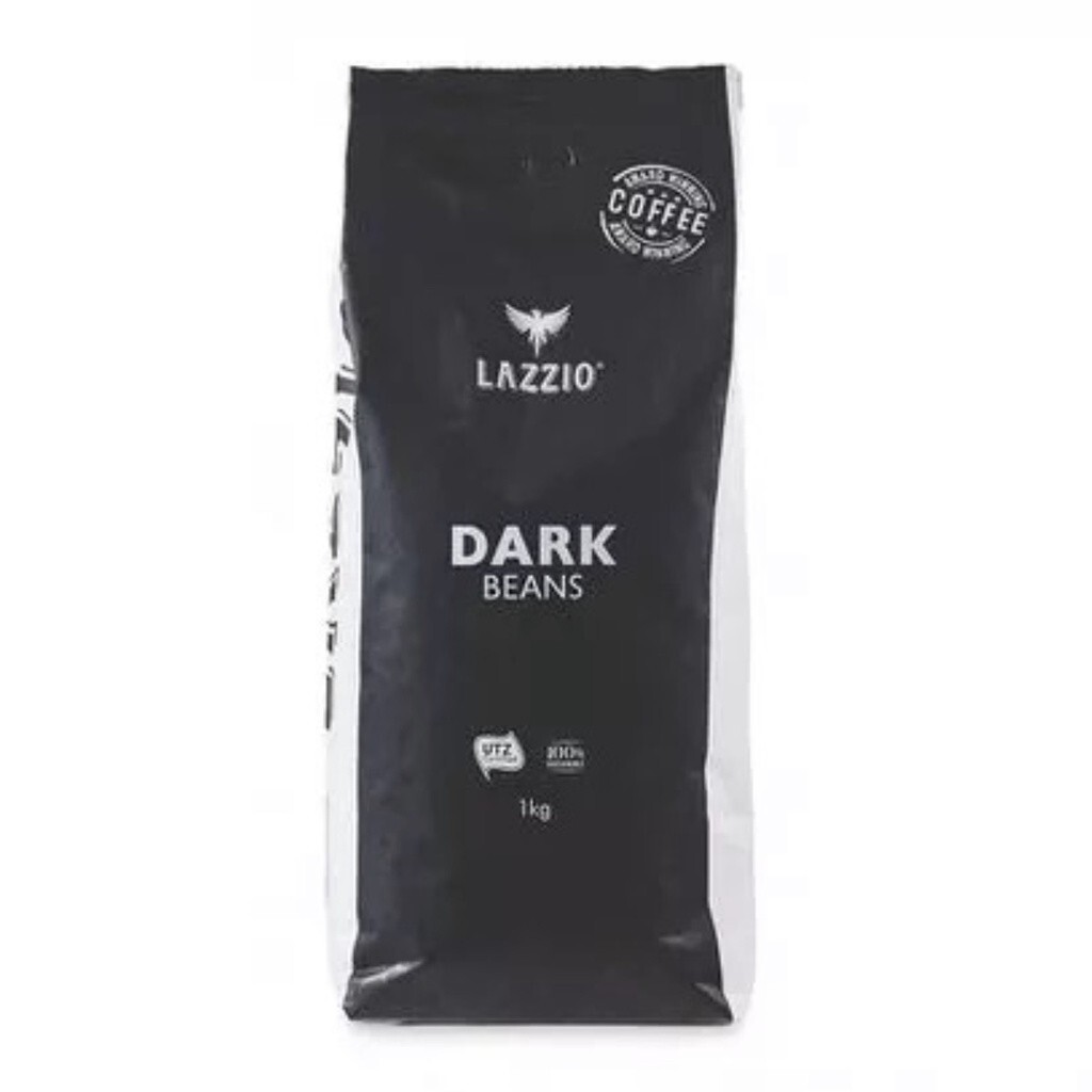 Lazzio Coffee Beans Dark Roast 1KG Whole Beans Aldi Lazio Award Winning Melb Aus