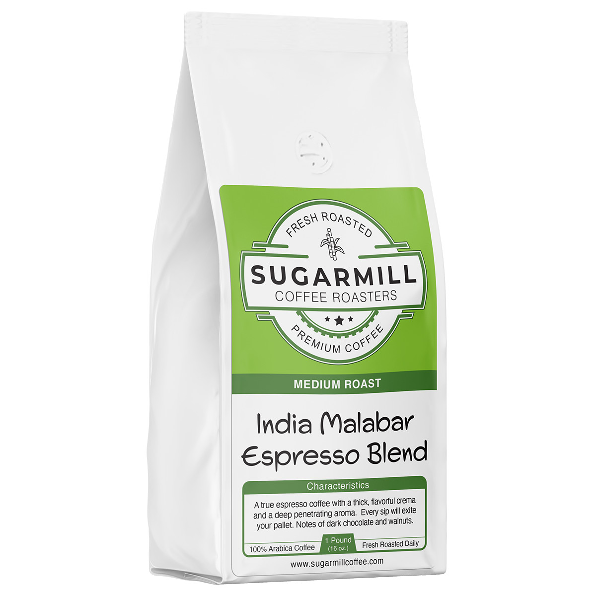 5lb – India Malabar Espresso Blend – India – Premium Fresh Roasted Coffee