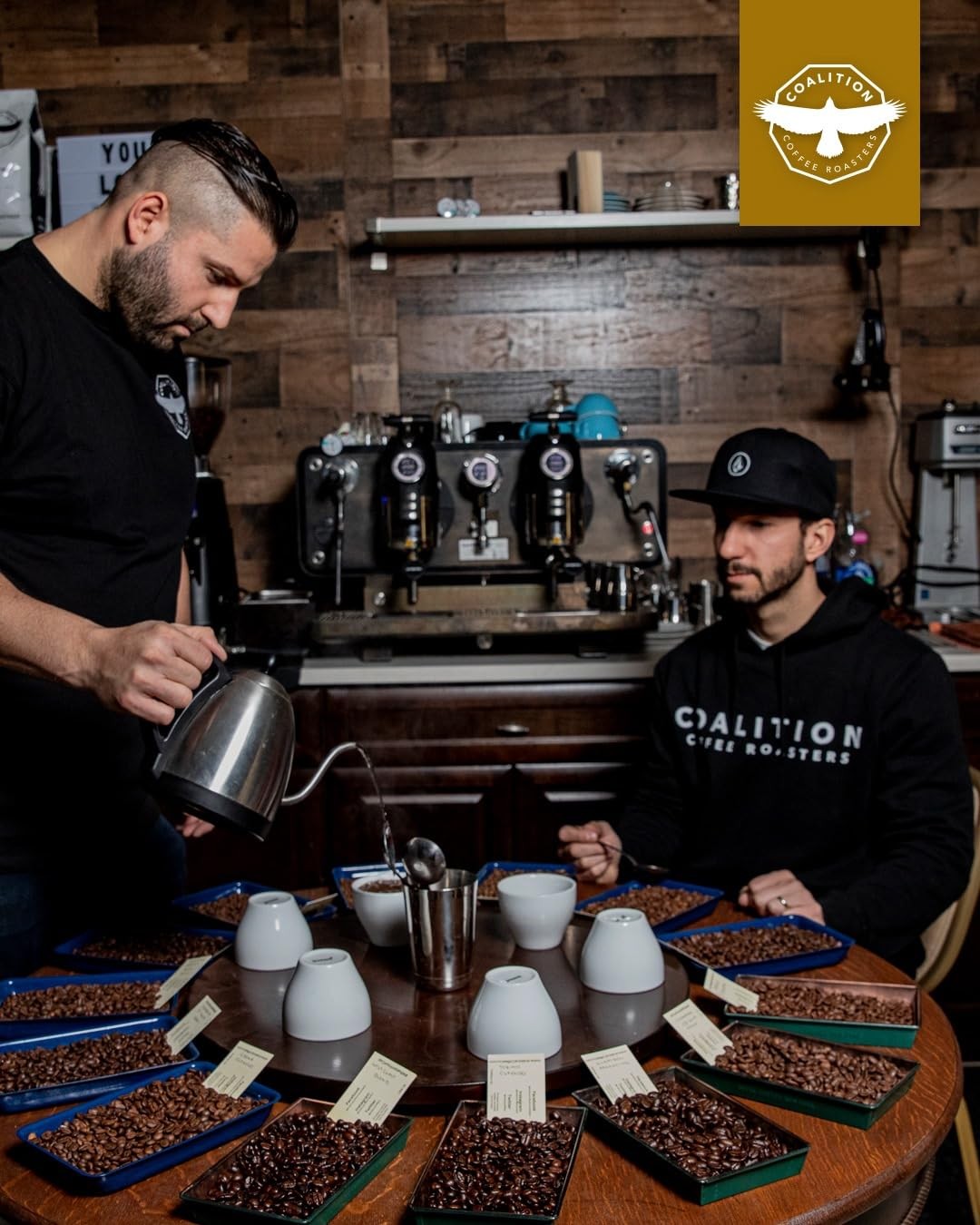 Coalition Coffee Roasters Old Soul Espresso Beans, 12 oz, Medium Dark Roast