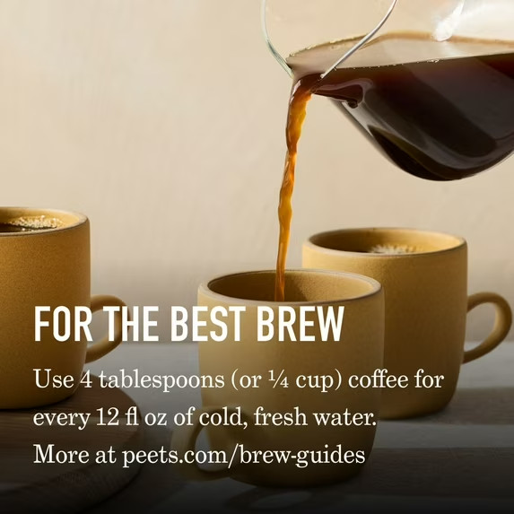 Peet’s Coffee Major Dickason’s Blend Premium Dark Roast Whole Coffee Beans, Arab
