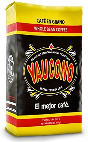 COFFEE YAUCONO (bean) 2 lb ea