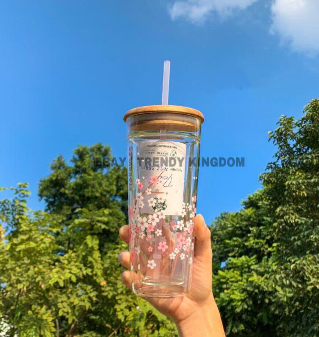 Starbucks Double Glass Cup Japanese Exotic Tumbler Collection PRIORITY SHIPPING