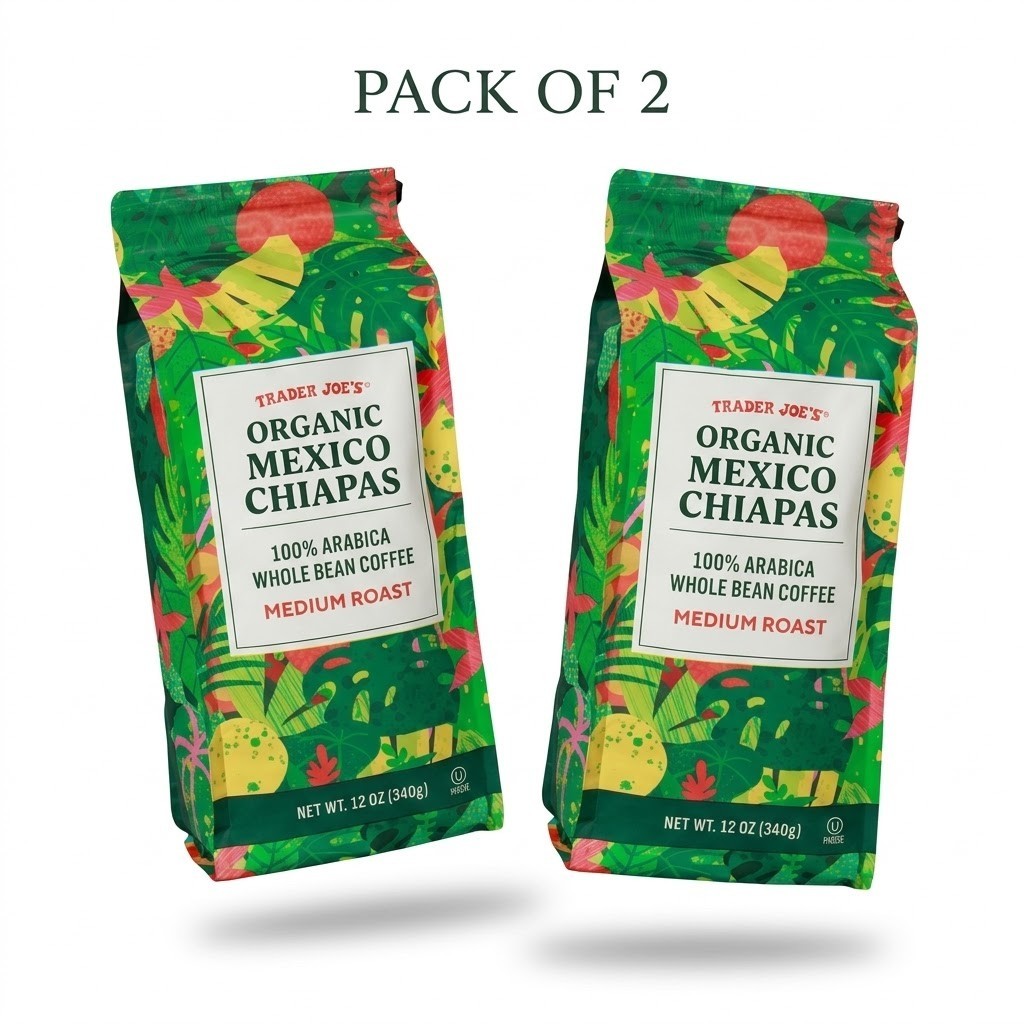 2 Pack Trader Joe’s Costa Rica Coffee Tarrazu – Medium Dark Roast